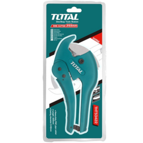 102_1 TIJERA CORTA TUBOS DE PVC 225MM THT53422 TOTAL - Imagen 1