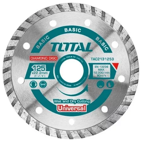 110_0 DISCO DIAMANTADO TURBO 125X22MM TAC2131253 TOTAL - Imagen 1