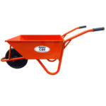 CARRETILLA DE CHAPA 80LTS RUEDA MACIZA DUROLL