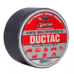 CINTA DUCTAC/DUCTAPE NEGRA 48MMX9XX0.26 TACSA