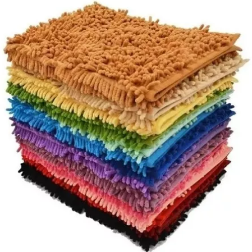 13_44 ALFOMBRA SALIDA DE BAÑO SHAGGY PELITOS 40X60CM - Imagen 1