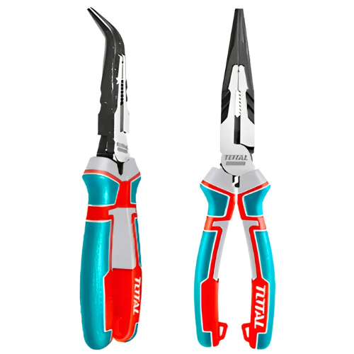13_76 PINZA ALICATE DE PUNTA CURVA IND 160MM 6" THT24616S TOTAL - Imagen 1