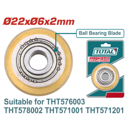 14_20 CUCHILLA CORTA CERAMICA 16MM THT576003B TOTAL - Imagen 1