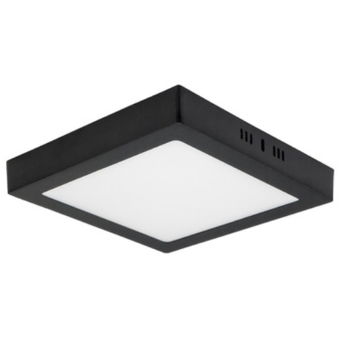14_30 PANEL LED EXTERIOR NEGRO CUAD FRIO 18W 6000K TACOMA - Imagen 1
