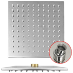 DUCHA/LLUVIA 8" 200X200 CUADRADA ACERO INOX 8994 MOZAR