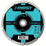 DISCO DIAMANTADO TURBO 115X22MM DDT115/1 ENERGY