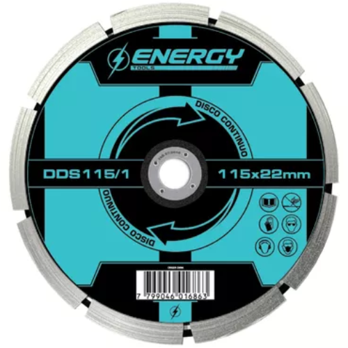 16_43 DISCO DIAMANTADO SEGMENTADO 180X22MM DDS180/1 ENERGY - Imagen 1