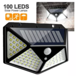 FAROL SOLAR C/SENSOR MEDIANO BK-100 RM6085