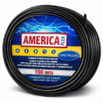 CABLE TIPO TALLER 2X2.5MM X100MTS AMERICA