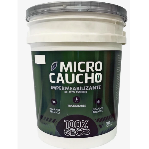 17_60 MICROCAUCHO IMP. BLANCO 4KGS DAMALUX - Imagen 1