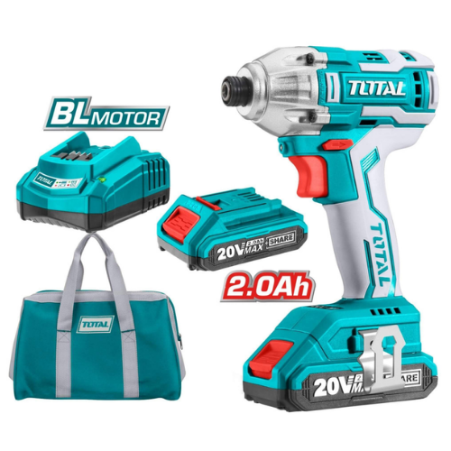 181_2 ATORNILLADOR DE IMPACTO 1/4" 20V TIRLI2028-4 TOTAL - Imagen 1