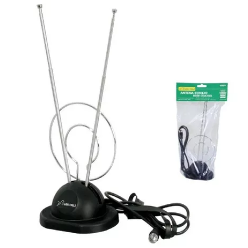 1_59 ANTENA TV CON BASE 25X60CM - Imagen 1