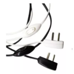 CHICOTE VELADOR CABLE/ENCHUFE/TECLA BLANCO