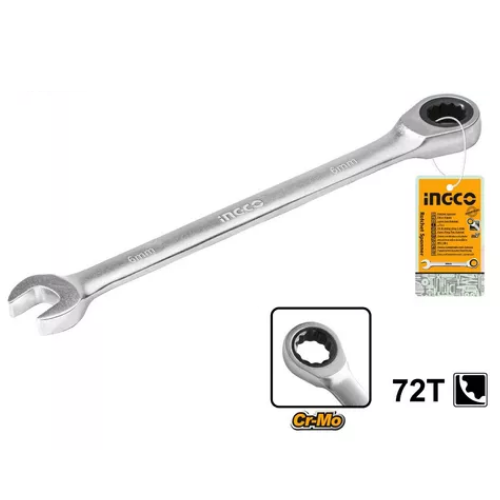 1a LLAVE CRIQUE COMBINADA 10MM CRV IND HCPAR101 INGCO - Imagen 1