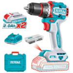 TALADRO PERCUTOR 20V BL 2000RPM 66NM TDLI20668-4 CARG/MALET