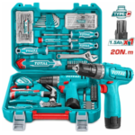 KIT TALADRO 12V + 148 ACC THKTHP41487 TOTAL