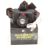 LINTERNA MINERA RECARGABLE 1806 HIGH POWER HEADLAMP 1LED ZOM