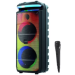 PARLANTE W254 INALAMBRICO BLUETOOTH LED REC
