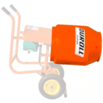 TAMBOR DE HORMIGOENRA 130LTS ARMADO DUROLL