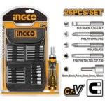 DESTORNILLADOR IND CRIQUE 26PCS HKSDB0268 INGCO