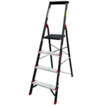 ESCALERA AC/CARBONO Y ALUMINIO 4 ESCALONES ORYX