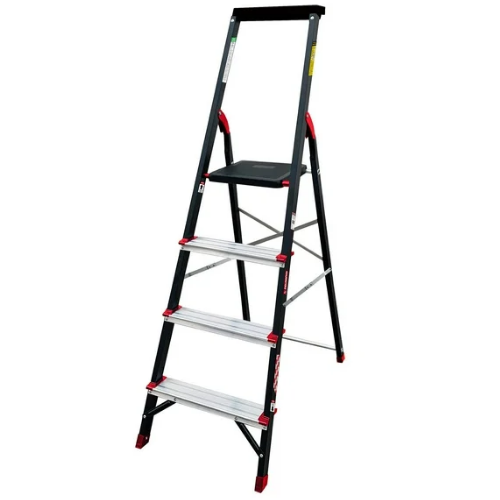 27_44 ESCALERA AC/CARBONO Y ALUMINIO 4 ESCALONES ORYX - Imagen 1
