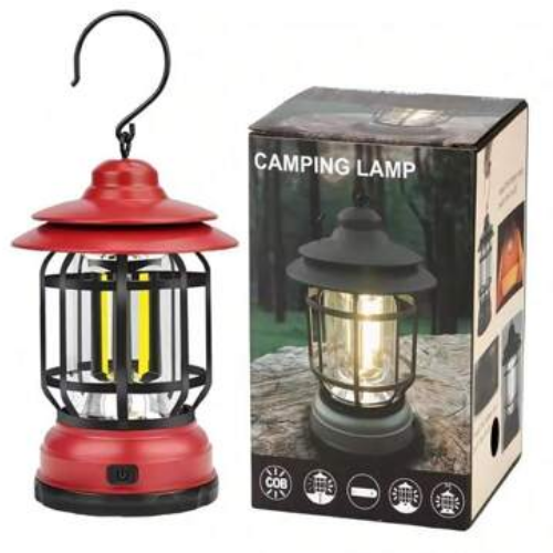281_1 LAMPARA CAMPING RECARGABLE K20 COLORES - Imagen 1