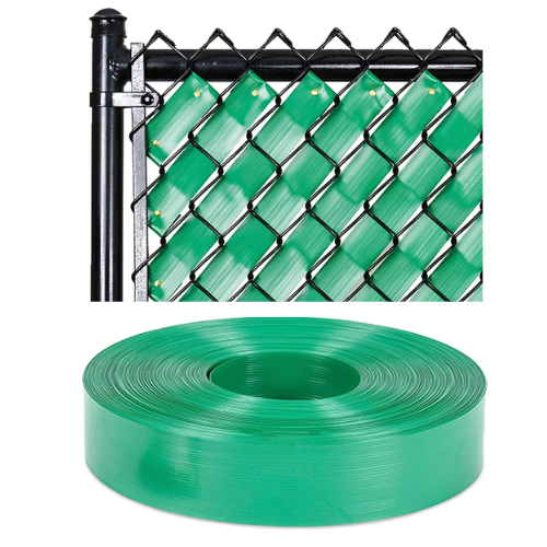 2_103 CINTA CUBRECERCO 5CM VERDE ROLLO X 350MTS - Imagen 1