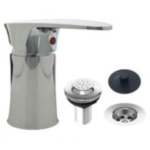 MONOCOMANDO BIDET S/TRANSF CROMADA ABS 7242 MOZART