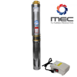 BOMBA DE AGUA SUMERGIBLE POZO 2311C INOX 1.5HP S/CABLE MEC