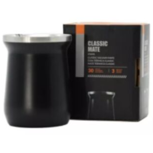 31_41 MATE DE ACERO INOX 260ML ALTA CALIDAD CL - Imagen 1