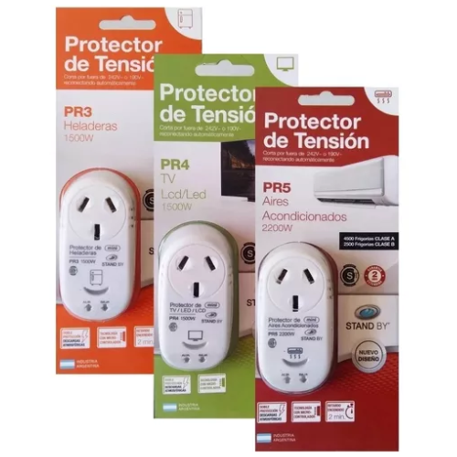 323_2 PROTECTOR DE TENSION PARA AUDIO Y TV 1500W - Imagen 1