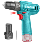 TALADRO 12V 750RPM 20NM C/BATERIA TDLI12456 TOTAL
