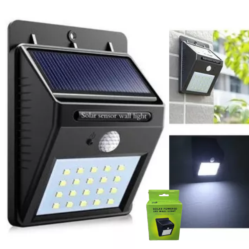33_35 FAROL SOLAR C/SENSOR RM602 (CAJA VERDE) - Imagen 1