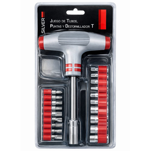 33_44 LLAVE T X 21 SILVER - Imagen 1