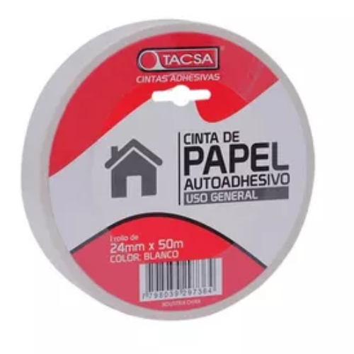 35_11 CINTA DE ENMASCARAR 36MMX50MTS TACSA - Imagen 1
