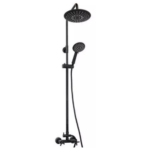 COLUMNA DE DUCHA 9620 BOSTON NEGRA VINTAGE MEZCLADORA