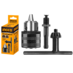 MANDRIL 13MM ROSCADE 1/2" C/LLAVE + ADAP KC1301.1 INGCO
