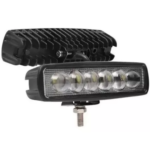 FARO 6 LEDS RECTANGULAR LUPA PLASTICO MX1730