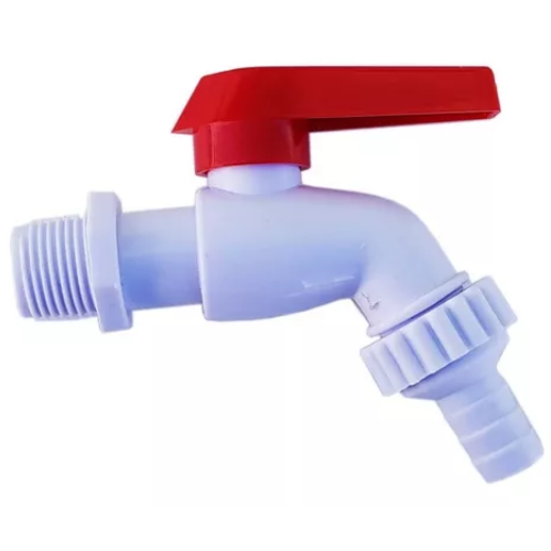 37_9 CANILLA PVC 1/2" BLANCA - Imagen 1