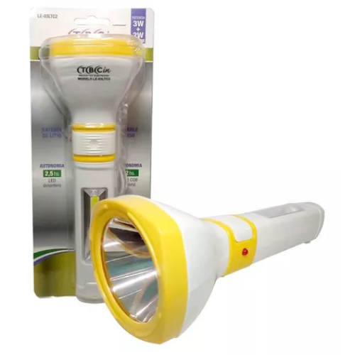 38_20 LINTERNA RECARGABLE C/TIRA DE LED HEL-2023 - Imagen 1