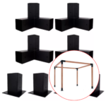 KIT PERGOLA 4 ESQUINEROS + 4 BASES 3X3" VARCAN
