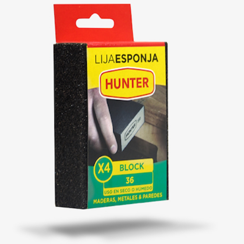 38_39 LIJA ESPONJA BLOCK G60 HUNTER - Imagen 1