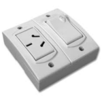 INTERRUPTOR Y 1 TOMACORRIENTE 50417/2 JELUZ