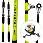 COMBO CAÑA PRO 2.40 QUERANDI + REEL S5000 COD135 REDFISH