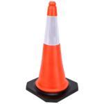 CONO VIAL 75CM CON REFLECTIVO GLOSS