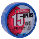 CINTA AISLADORA VIOLETA TACSA 15PLUS 19MMX20MTSX0.15MM