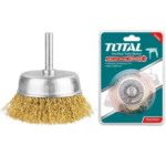 CEPILLO COPA BRONCE RIZADO 75MM P/TAL TAC33031 TOTAL