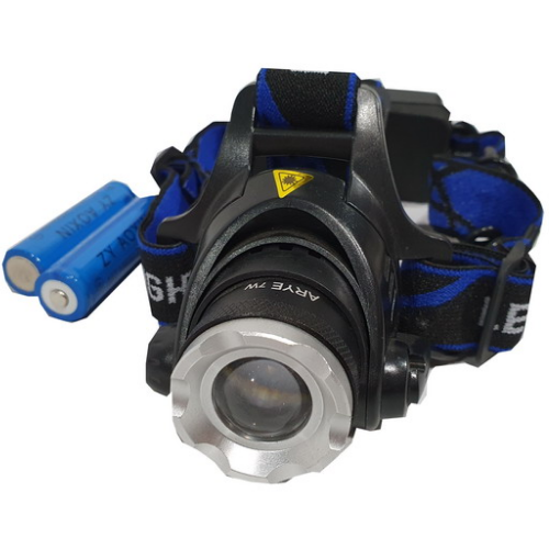 41_30 LINTERNA MINERO 1 LED LUPA L-362 - Imagen 1