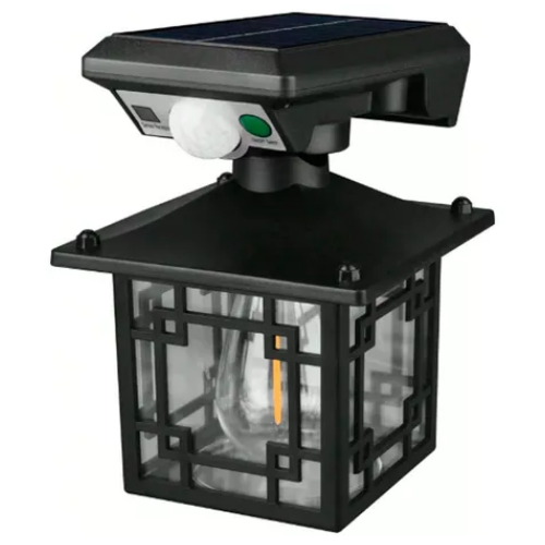 41_32 FAROL SOLAR COLONIAL DE PARED C/SENSORRM18 CL - Imagen 1